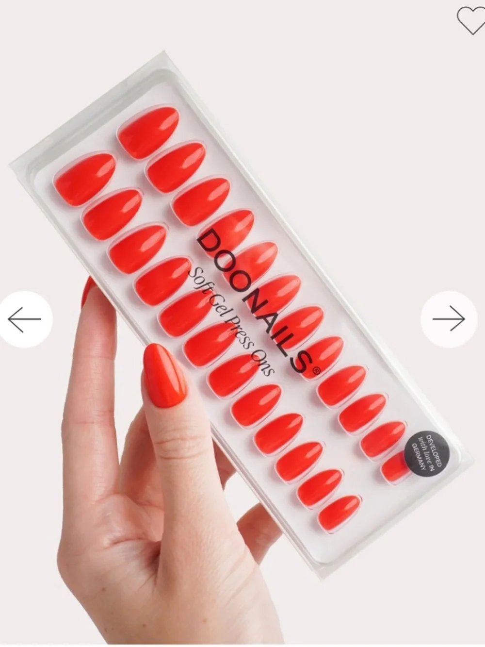 Doonails Soft Gel Press-On Nails | New in Box | Unopened | 50% Off Retail